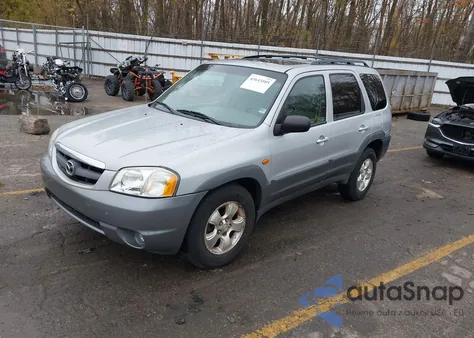 2002 Mazda Tribute Es V6/Lx V6 из США, поврежденный, VIN 4F2YU08152KM50710
